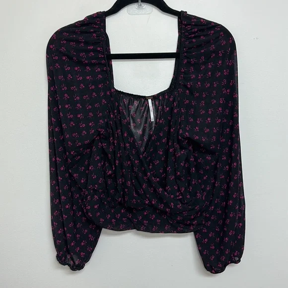 Free People Sweetie Pie Blouse Medium - Picture 2 of 5